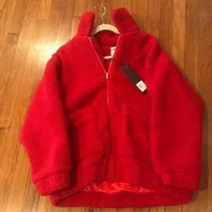 I AM Gia. red pixie jacket. NWT. ♥️♥️♥️